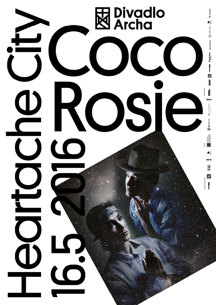 CocoRosie — plakát ke koncertu
