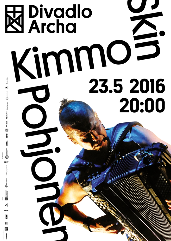 Kimmo Pohjonen Skin — plakát ke koncertu